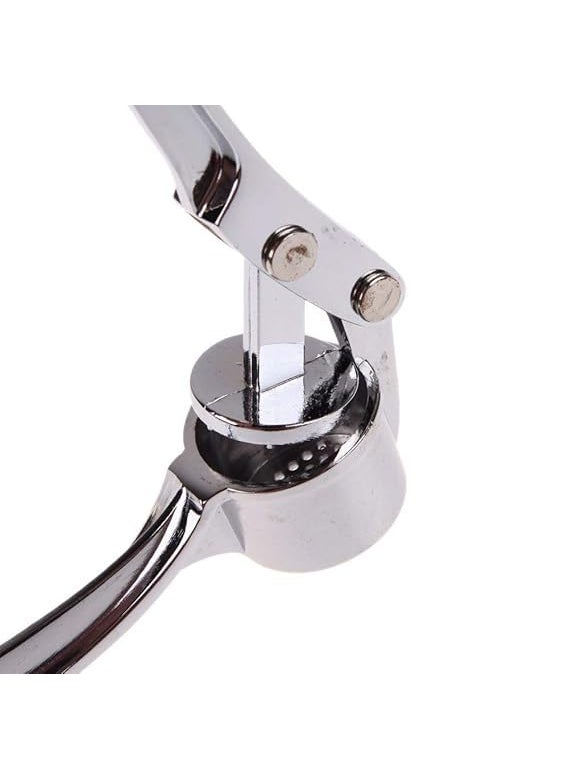 AKSHAR MART AKSHAR MART Stainless Steel MultiFunction Manual Garlic Crusher Presser Portable Ginger Press Mincer Grinding Squeeze Slicer Chopper Cutter for Kitchen Press Garlic Chopper  - Image 3