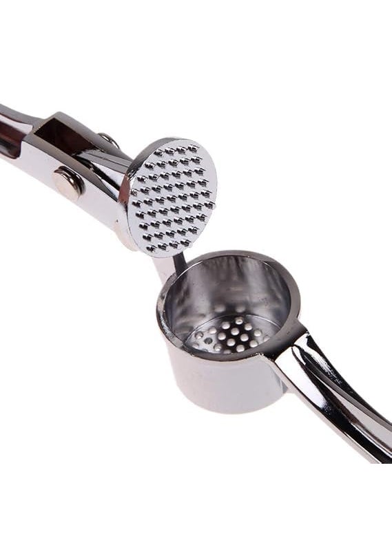 AKSHAR MART AKSHAR MART Stainless Steel MultiFunction Manual Garlic Crusher Presser Portable Ginger Press Mincer Grinding Squeeze Slicer Chopper Cutter for Kitchen Press Garlic Chopper  - Image 4