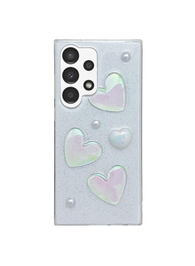 S-TOP Case For Samsung Galaxy S25 Ultra 5G Love Epoxy TPU Protective Case