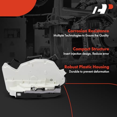 A-Premium Door Lock Latch Actuator Compatible with Volkswagen Vehicles - Tiguan 2009-2017, CC 2013-2017, Tiguan Limited 2017-2018 - Rear Right Passenger Side, Replace# 5N0839016S, 5N0839016H - Image 5