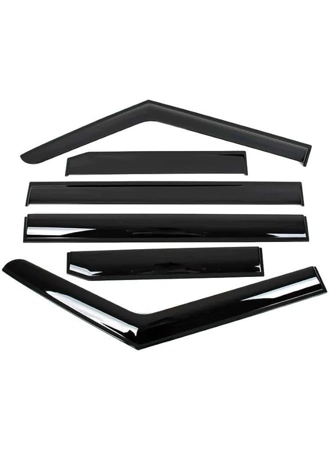 Topleo Window Visors Rain Guards for Jetour T2 2023 2024 2025, Glass Deflectors for Jetour Traveler Accessories Vent Window Out-Channel Extra Durable 6PCS - Image 5