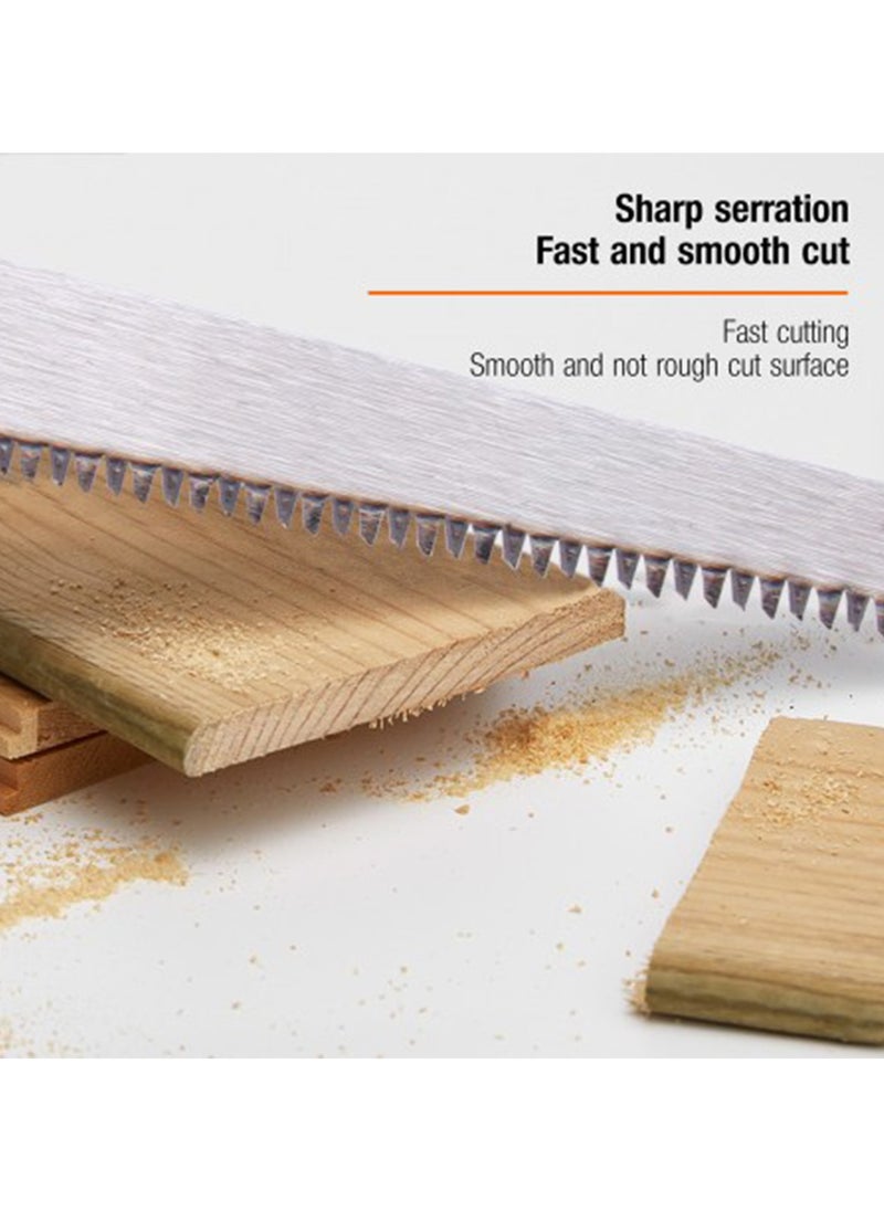 KSEIBI Wallboard Saw 150mm, Keyhole Saw with Soft Grip Handle, Sheetrock Saw, Wallboard Saw with 7TPI  blade, Hand Saw for Drywall, Wallboard, Plywood, PVC, Sheetrock and Plasterboard.  - Image 2