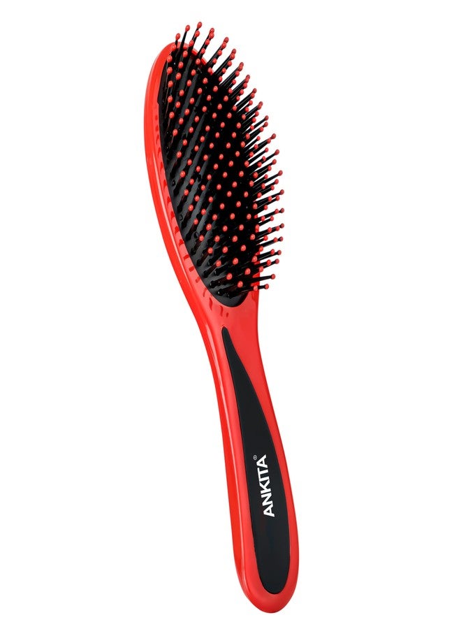 ANKITA Hair Brush with Nylon Bristle, All-Purpose (AP-120) by Chhavi Creation, Multicolor - Image 1