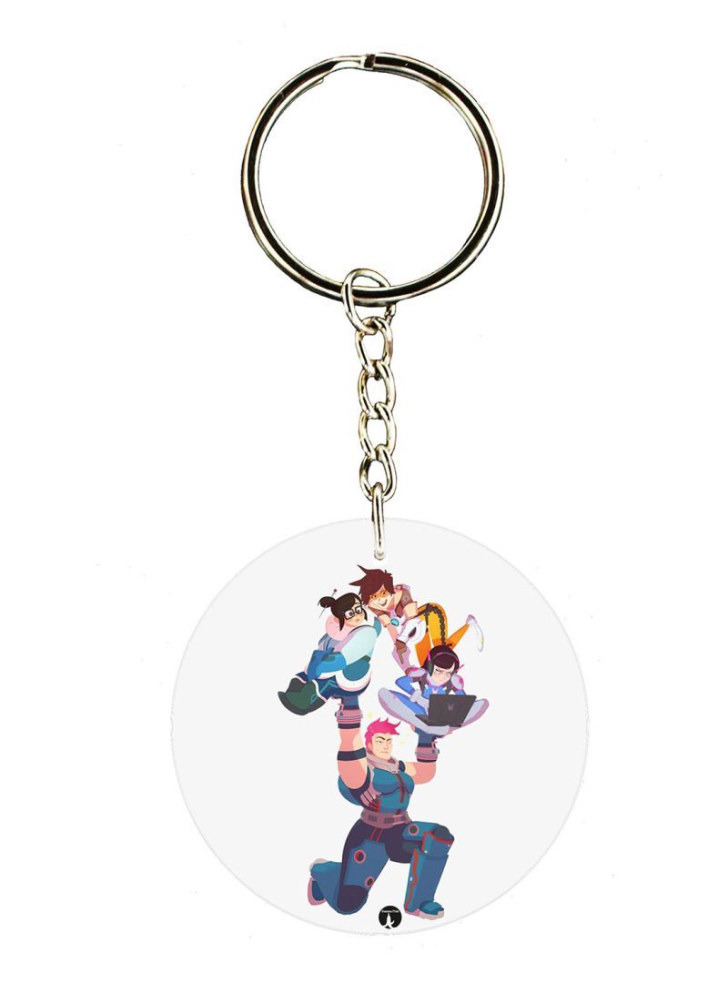 RKN Overwatch Double Side Printed Keychain