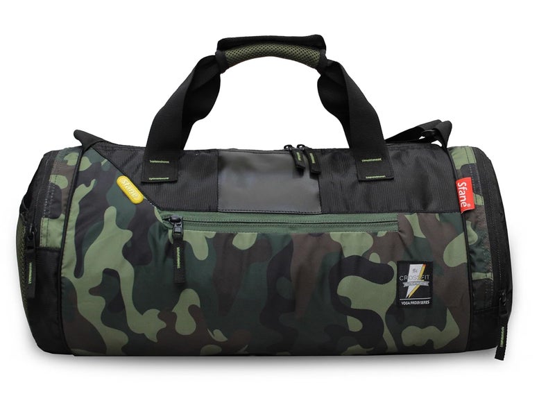 SFANE Gym Bags for Men with Separate Shoe Compartment Sports Gym Bag for Women Duffle Bags for Gym, Duffel Bags Sports Bag - Camo - Image 1