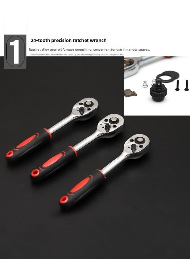 SenRan 46-Piece Compact And Convenient Quick RatchetSleeve Auto Repair Tool Set - Image 5