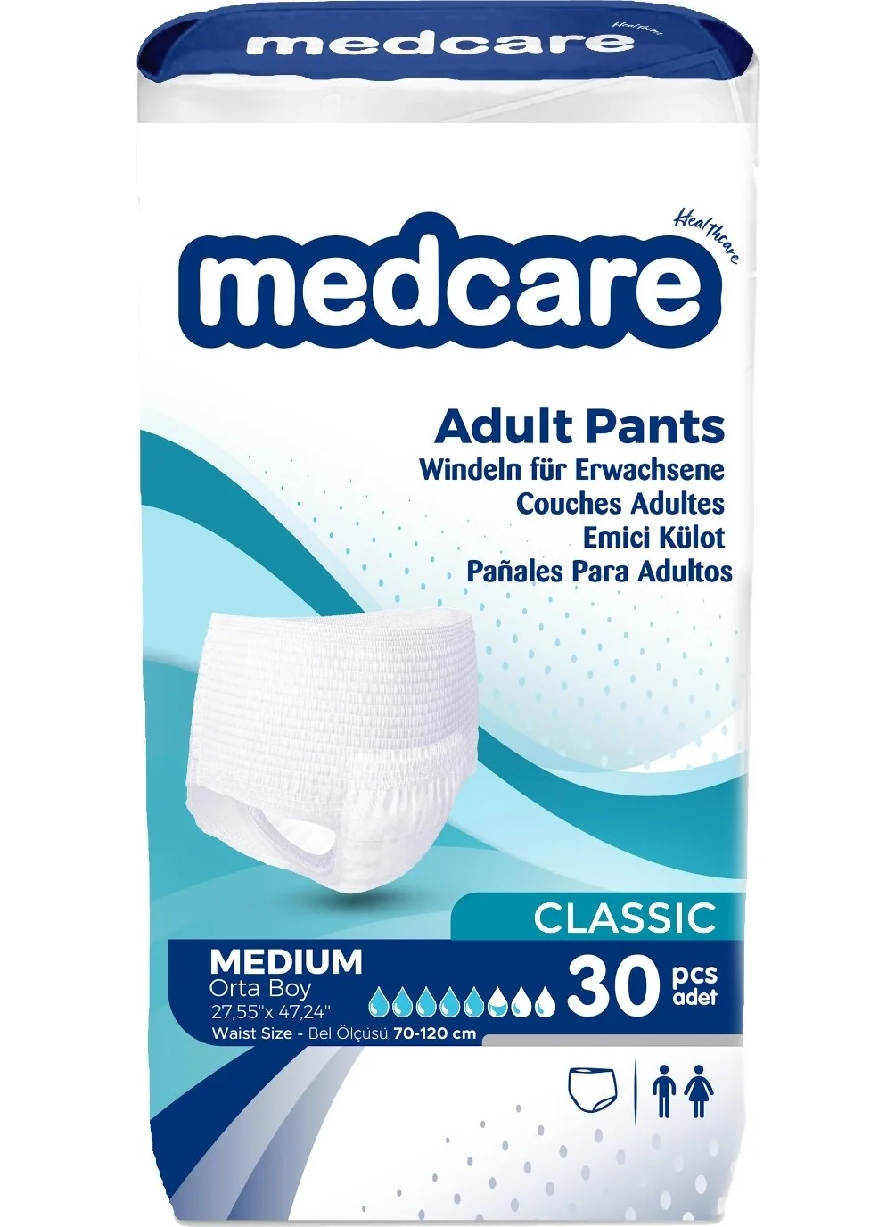 ميدكير Absorbent Panties Medium 90 Pieces