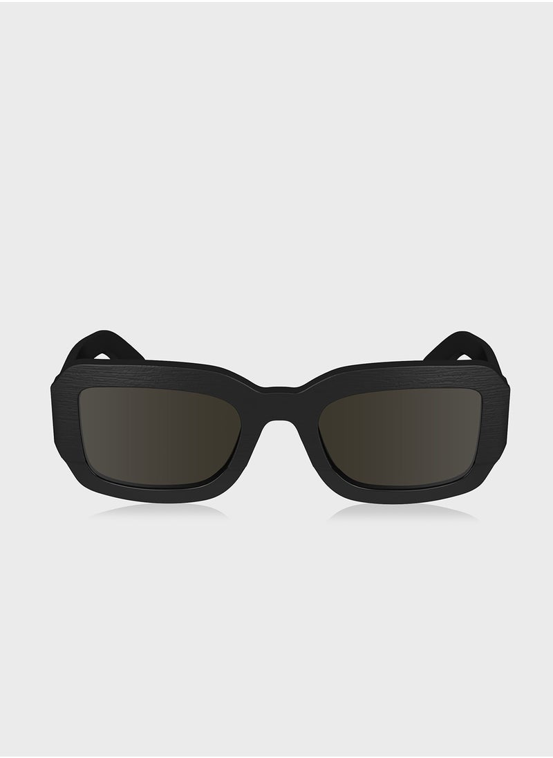 CALVIN KLEIN - Modified Rectangle Sunglasses - Image 1