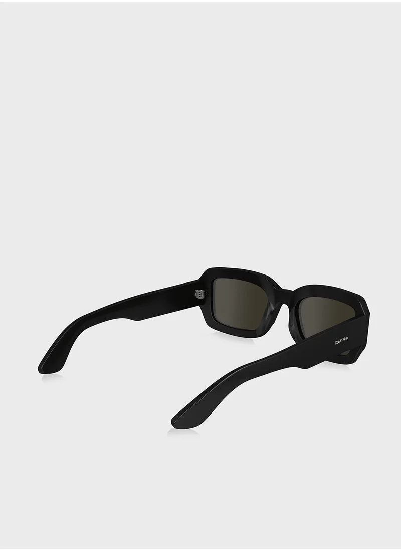 CALVIN KLEIN Modified Rectangle Sunglasses
