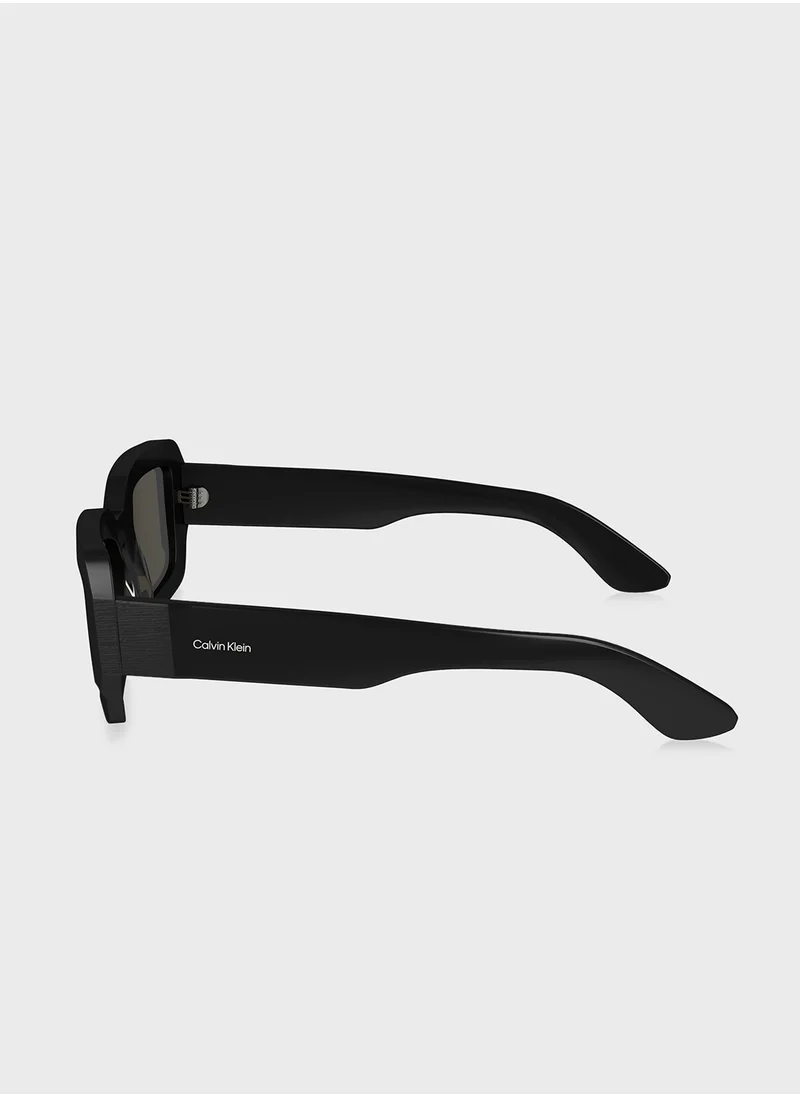 CALVIN KLEIN Modified Rectangle Sunglasses