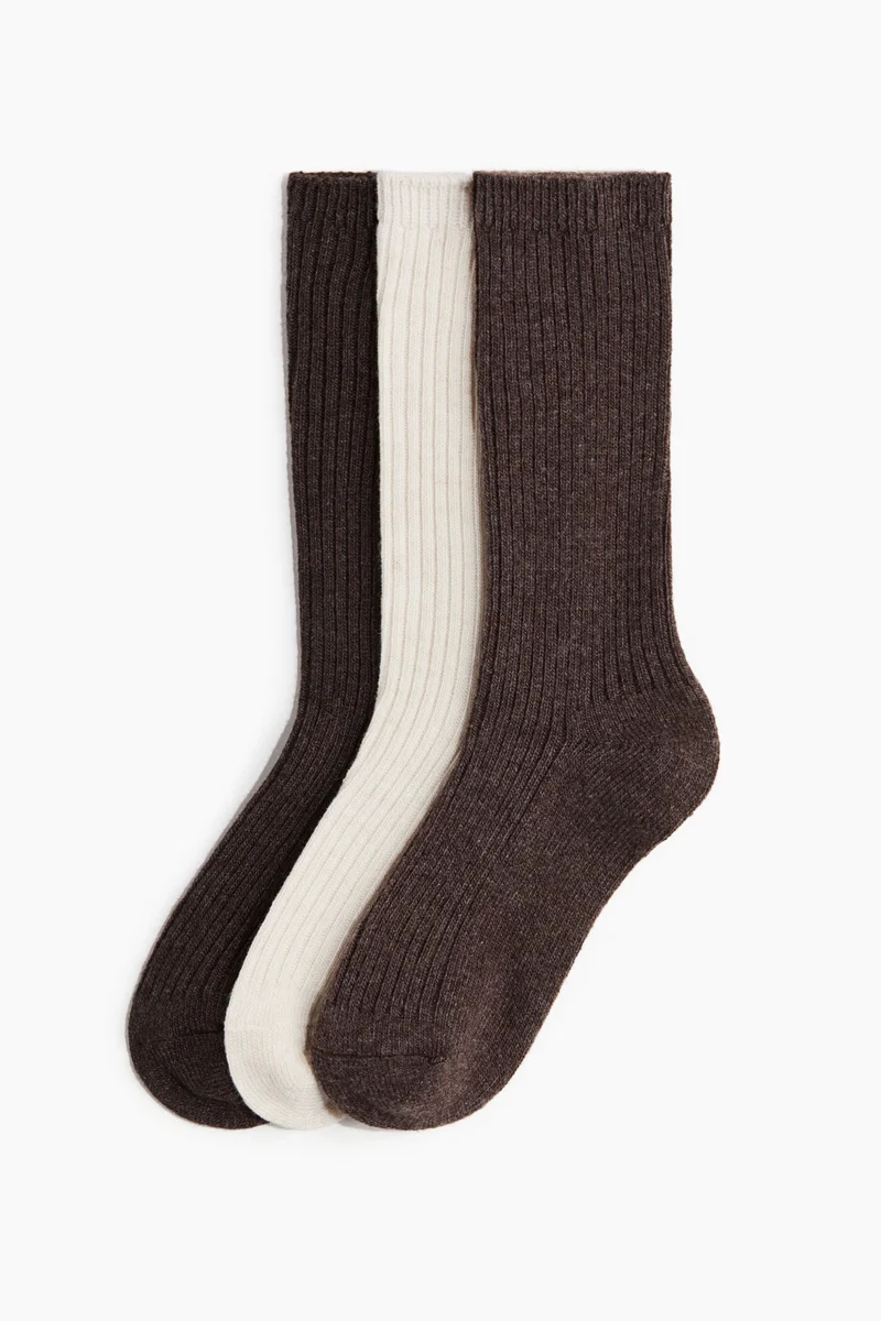 H&M 3-pack socks
