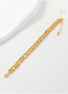 GOLDMAX Elegant 21k Gold Plated Bracelet For Women Size 18 + 5cm  - Image 4