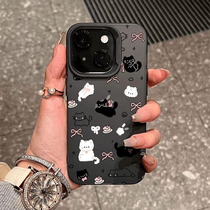 New Apple 16 Cute Cartoon Anti Drop Phone Case