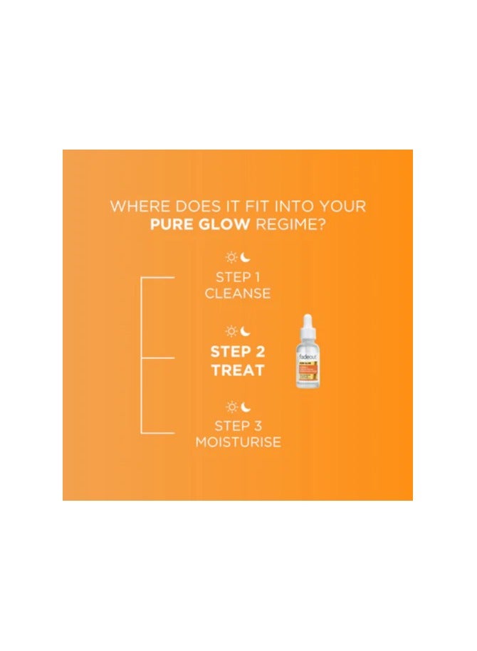 Fadeout PURE GLOW VITAMIN C CONCENTRATED WHITENING SERUM 30 mL - Image 3