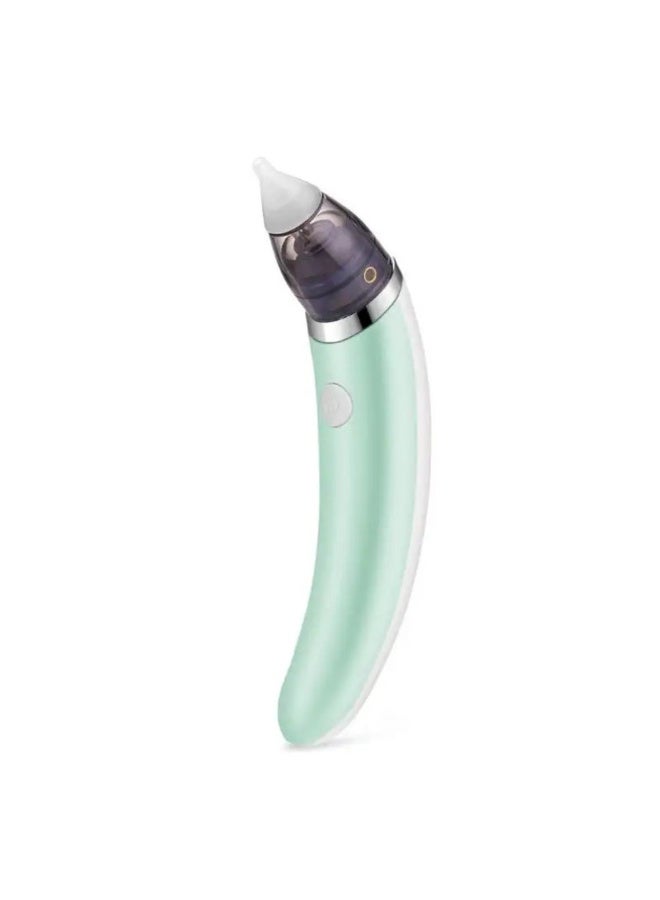 Generic (Unbranded) MiniMe Electric Nasal Aspirator Baby | 0–24 Months | mint green| Plastic & Silicone | USB Rechargeable & Five Suction Levels & One-Key Control & Soft Skin-Friendly Tip & Easy To Clean & Whisper-Quiet Operation | Compact & Portable Design - Image 1