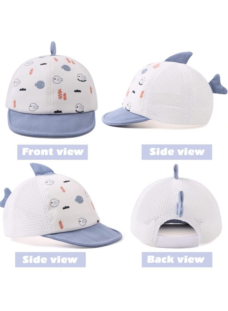 SYOSI Baby Baseball Cap Toddler Infant Boys Girls Sun Hat Breathable Cute Hats for Spring Summer - Image 2