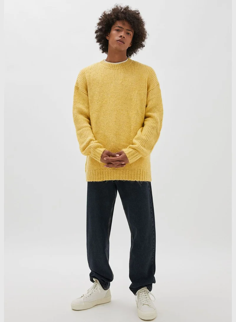 PULL&BEAR Basic chunky knit sweater