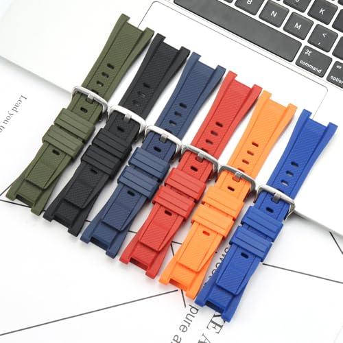 MCXGL Compatible with Gshock Resin strap Replacement for Casio GST-210 GST-W110 GST-W100 GST-S110 GST-S100 GST-B100 GST-S300 Watch band - Image 4