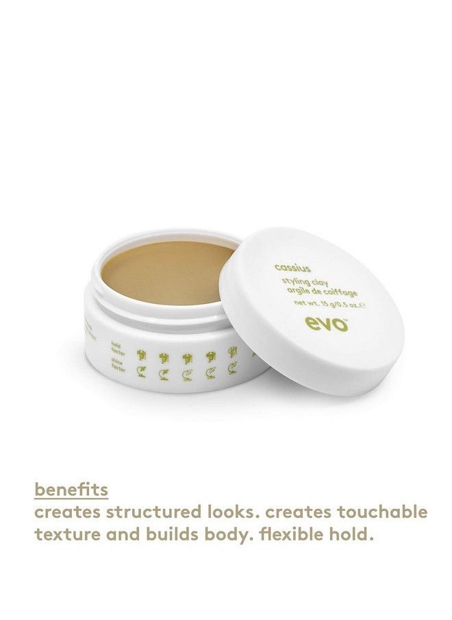 EVO - Cassius Hair Styling Clay Adds Texture With Long Lasting Style Travel Size 15G / 0.05Oz - Image 1