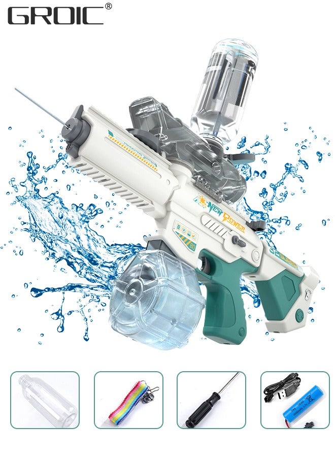 GROIC Electric Water Gun Toys for Kids, 700ML Automatic Squirt Guns Toy for Summer Fun - High Capacity, 10M Range - Ideal for Pool Parties, Beach &Outdoor Activities, Electric Super Burst Blaster - Image 1