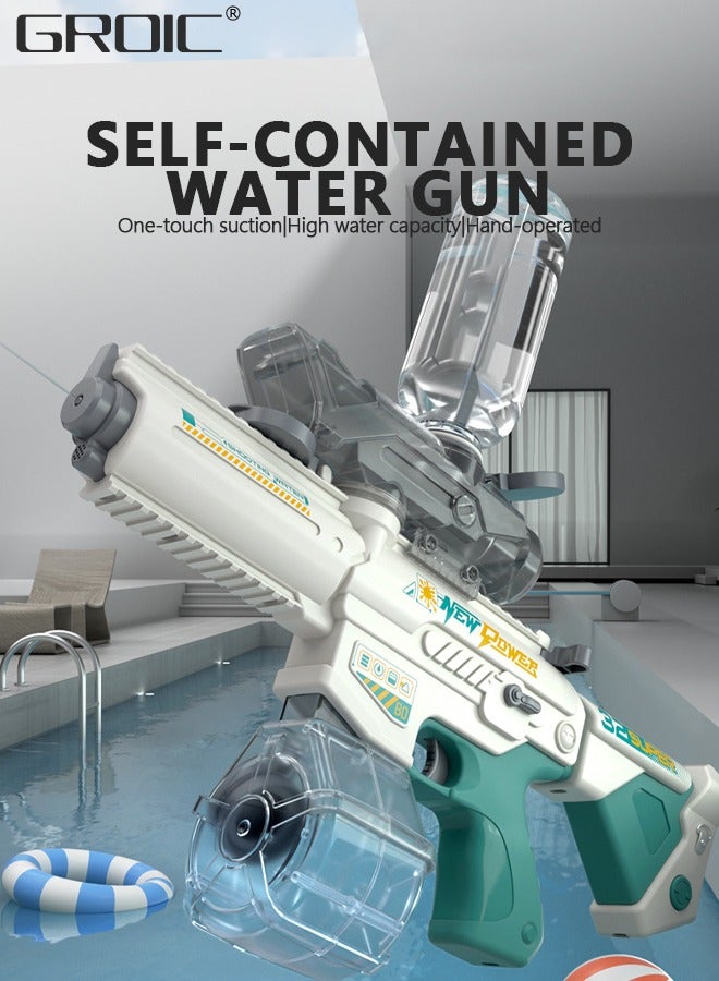 GROIC Electric Water Gun Toys for Kids, 700ML Automatic Squirt Guns Toy for Summer Fun - High Capacity, 10M Range - Ideal for Pool Parties, Beach &Outdoor Activities, Electric Super Burst Blaster - Image 2