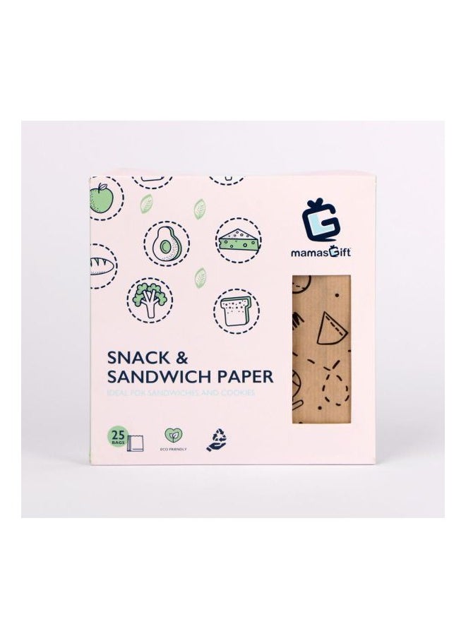 Mamas Gift - Snack & Sandwich Paper Bags - Image 1