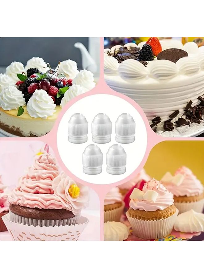 Large Piping Connector Couplers 1 Inch Heavy Duty Plastic Icing Adapter Fittings L - Image 2