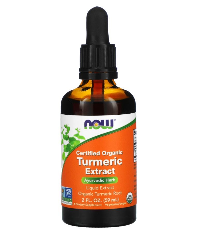 now Certified Organic Turmeric Extract 2 fl oz (59 ml)