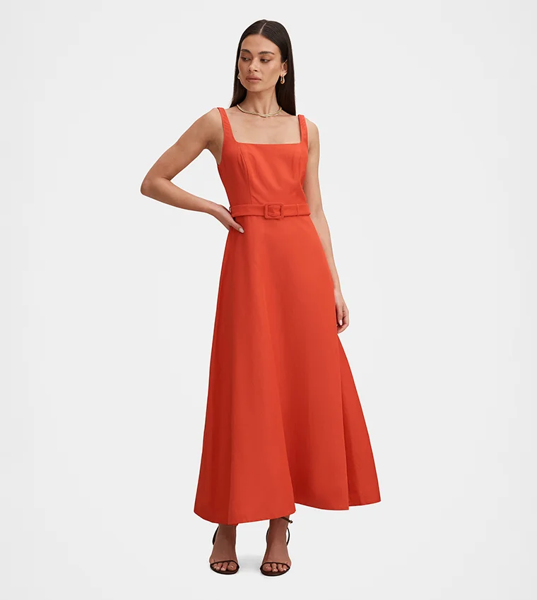 forever new Hayden Square Neck Midi