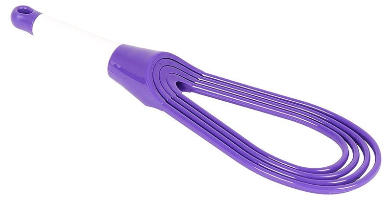 SURPLAST SURPLAST Silicone NonStick Coating Colored Balloon Egg Beater for Blending Whisking Beating Frothing Stirring Multicolor - Image 2