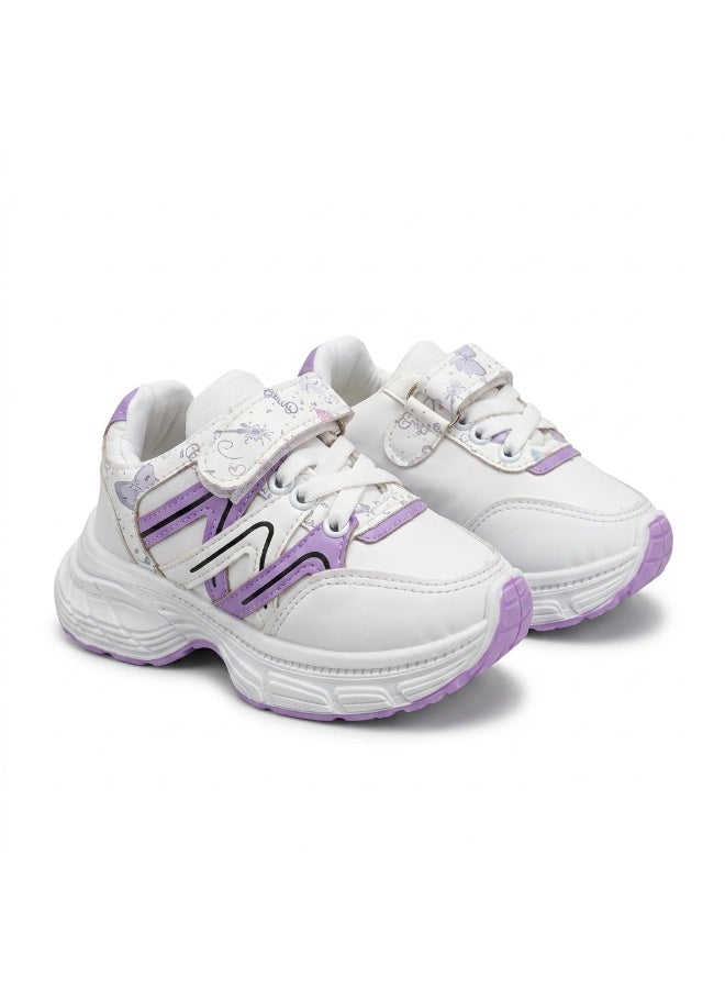 Vbranda Cute girls’ sneakers with a soft LK-1 - Image 3