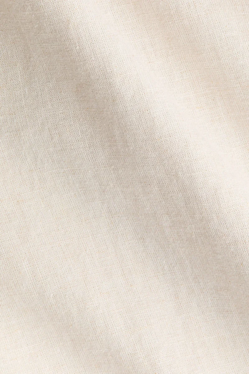 H&M  Oversized linen-blend shirt for Women | Best Price UAE