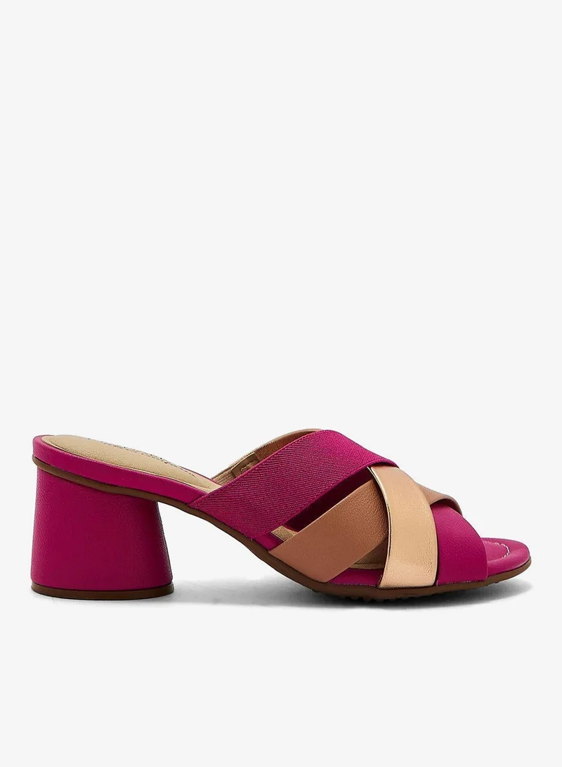 مودار صنادل بكعب متوسط متعدد الأشرطة