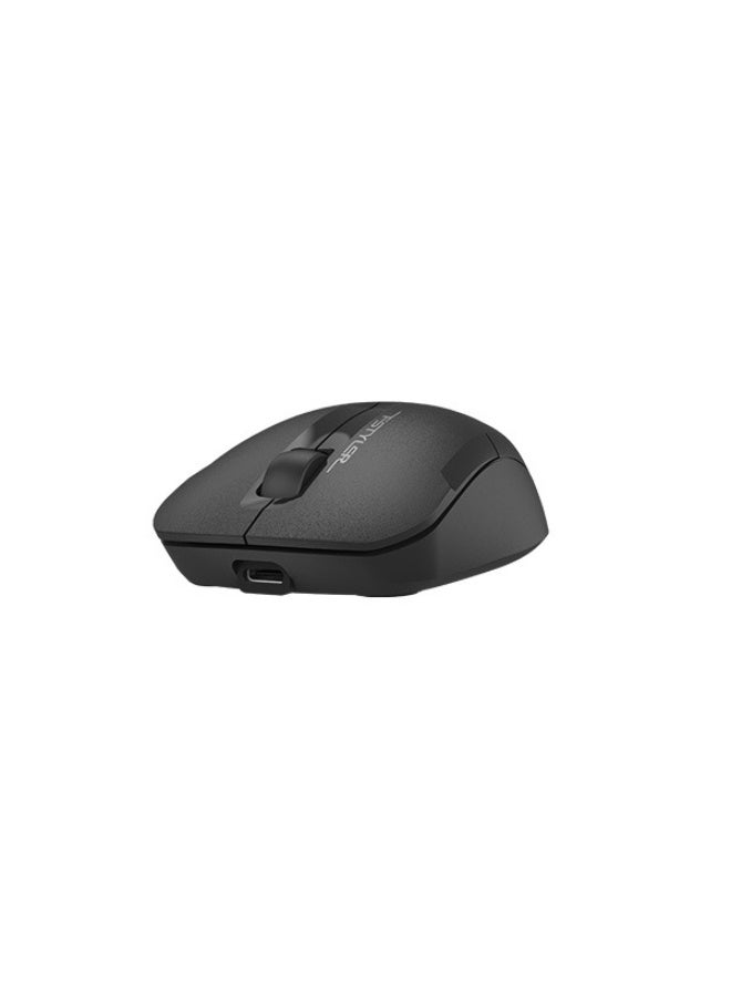 A4TECH Dual Functions Rechargeable  Fstyler Wireless Mouse | Desk + Air Dual Mode | 2.4 GHz with USB Nano Receiver| Portable & Anti-Sleep | Windows/macOS/Linux – FG15C Air2, Black - Image 5