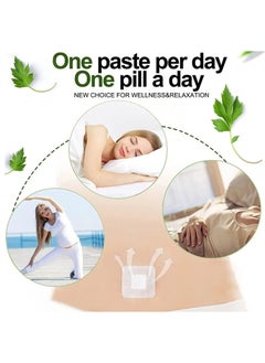 Y&D 30pc Natural Herb Mugwort Essence Sticker Mugwort Belly Patch Use at Home Plant Abdomen Navel Suitable for Shaping Waist Weíght Loss Women and Men  - Image 3