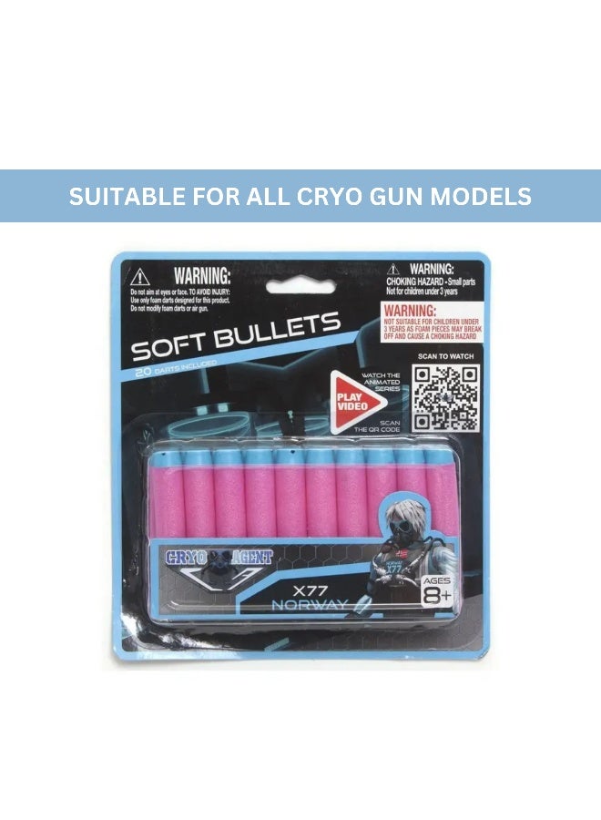 CRYO AGENT - 20 PCS SOFT DARTS - Image 2