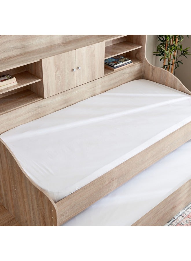 Home Box سرير كابينة أحادي من كوبر مع سرير قابل للسحب 194.5 x 133 x 121 سم - Image 3