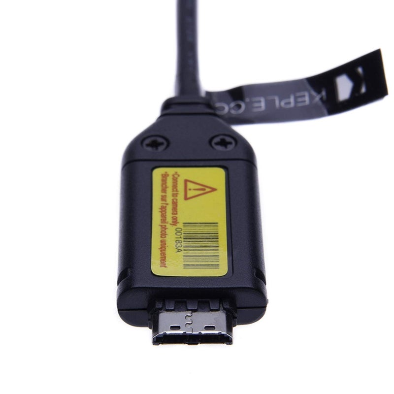 Keple USB Charger & Data Cable for Samsung Digital Camera EX, L, WB, S, SL, ST, SH, P, PL Series SUC-3 SUC-5 SUC-7 Data Transfer & Charging Cord - Image 3