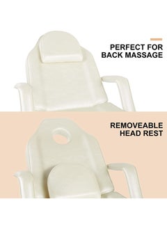 Glanfen Tattoo Chair, Adjustable Angle Massage Bed for Eyelash Bed Extensions Facial Massage Tables Salon Chairs with Trays  - Image 4