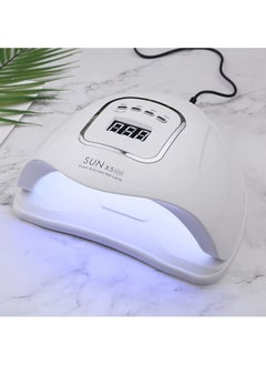 Sun UV Led Nail Lamp Nail Dryer Led Lamp for Gel Nails Polish Curing Light with Auto Sensor 4 Timer 10/30/60/99S White  - Image 2