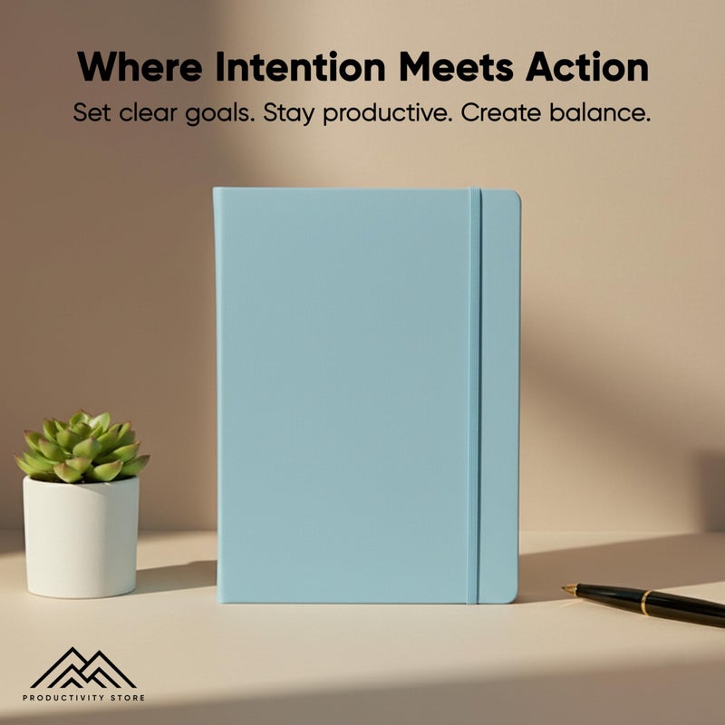 PRODUCTIVITY STORE Dated, 2026 Planner, 8.5" x 11" - The Productivity Planner to Achieve Your 2026 Goals - Planner 2026-2027 by PRODUCTIVITY STORE (A4, BLUE) - Image 2