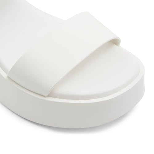 Call It Spring Women's Merisa Wedge Sandal, White, 6 - Image 5