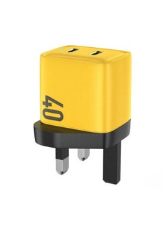 MATRIX Matrix Head Charger with 2 Outputs - 40 W - Yellow - EU-128  - Image 1
