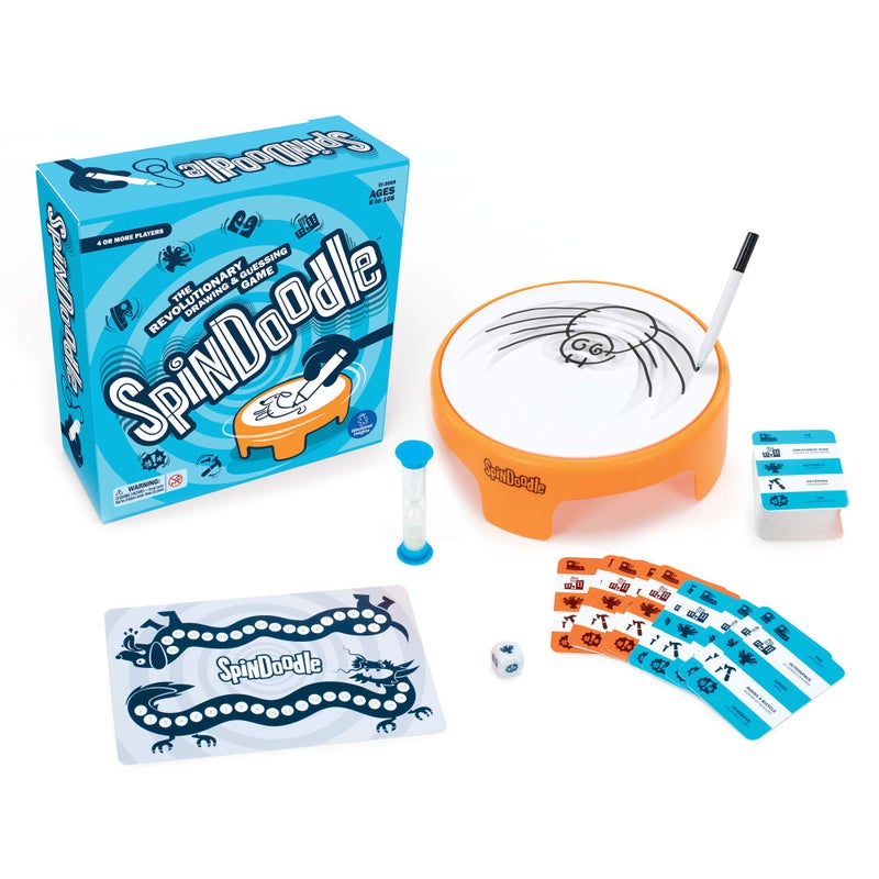Educational Insights Spindoodle Fun Board Games for Adults Teens and Kids Party Games for Family Game Night Funny Quick Drawing Game Guess The Sketch Groups of 4 Ages 8 - Image 2