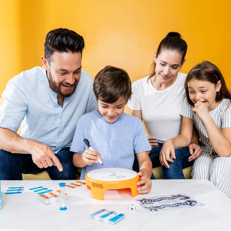 Educational Insights Spindoodle Fun Board Games for Adults Teens and Kids Party Games for Family Game Night Funny Quick Drawing Game Guess The Sketch Groups of 4 Ages 8 - Image 5