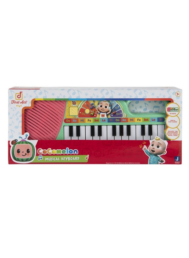First Act Musical Keyboard 23 Keys; Music And Abc Songs PreRecorded Educational Music Toys Carry N’ Go Handle - Image 2