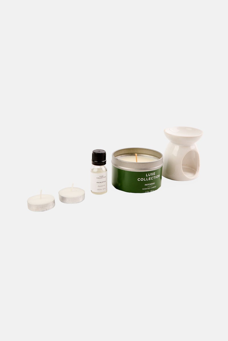 LUXE 5 Pieces Patchouli Scented Candle Gift Set  - Image 3