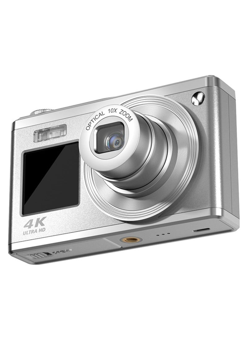 AROAQ - 4K High-Definition Optical Zoom Digital Camera, Camera Dual Screen Selfie Cam - Image 1