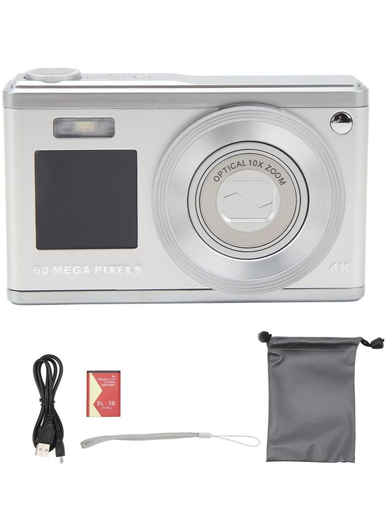AROAQ - 4K High-Definition Optical Zoom Digital Camera, Camera Dual Screen Selfie Cam - Image 1