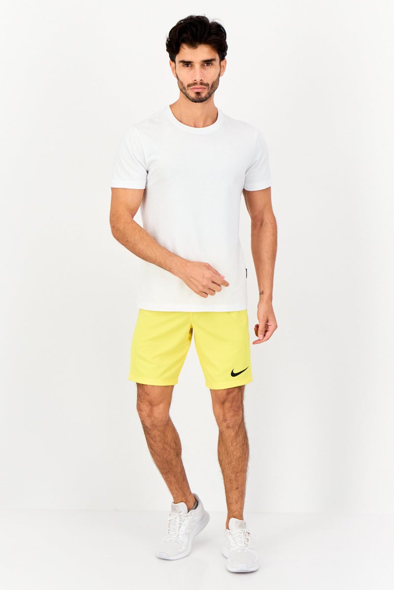 Nike Men Slim Fit Training Shorts, Yellow  - Image 2
